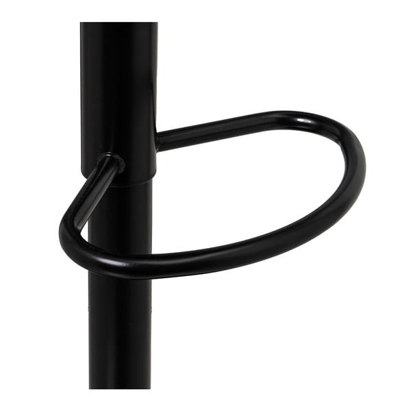 Černé barové židle s nastavitelnou výškou z imitace kůže v sadě 2 ks (výška sedáku 56,5 cm) – Casa Selección-image-2