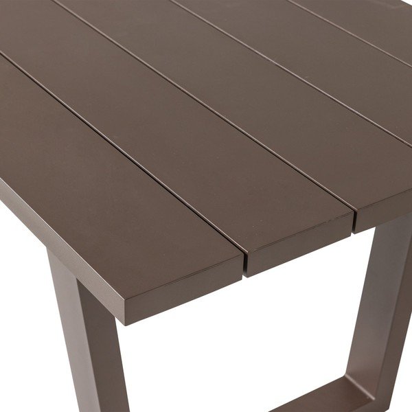 Kovový zahradní jídelní stůl 87x240 cm Bear – WOOOD-image-4