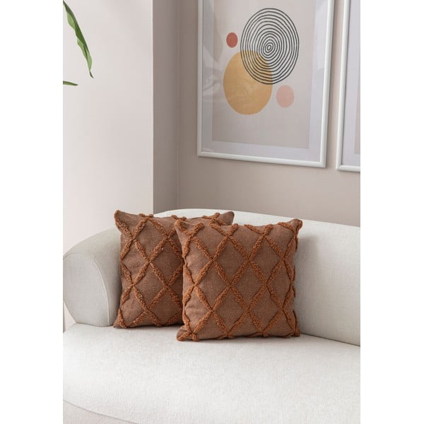 Povlaky na polštáře v sadě 2 ks 43x43 cm Tuffet – Mioli Decor-image-1
