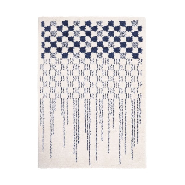 Modro-krémový dětský koberec 120x170 cm Otilia – Nattiot