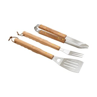 Set 3 kusů grilovacího nářadí Cattara Wood