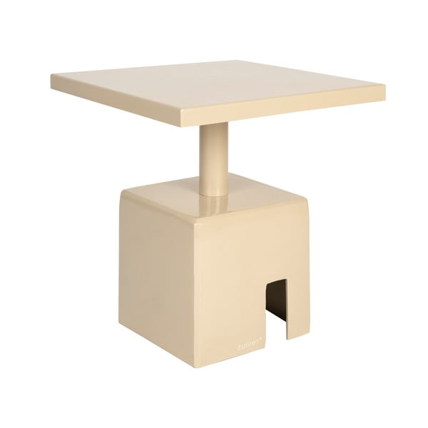 Kovový odkládací stolek 40x40 cm Chubby – Zuiver