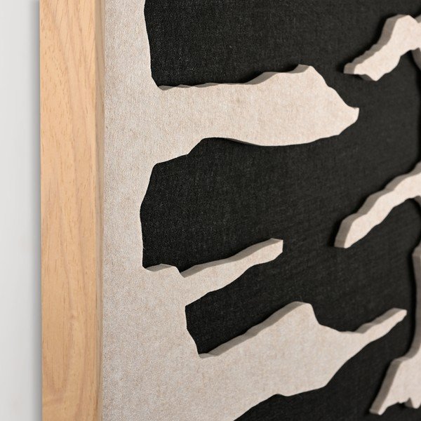 3D obraz s rámem/akustický 90x120 cm Frequency 2 – Malerifabrikken-image-3