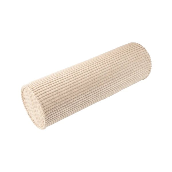 Světle hnědý manšestrový dětský pohovkový polštář Roll – Wigiwama