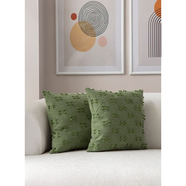 Povlaky na polštáře v sadě 2 ks 43x43 cm Tuffet – Mioli Decor-image-3