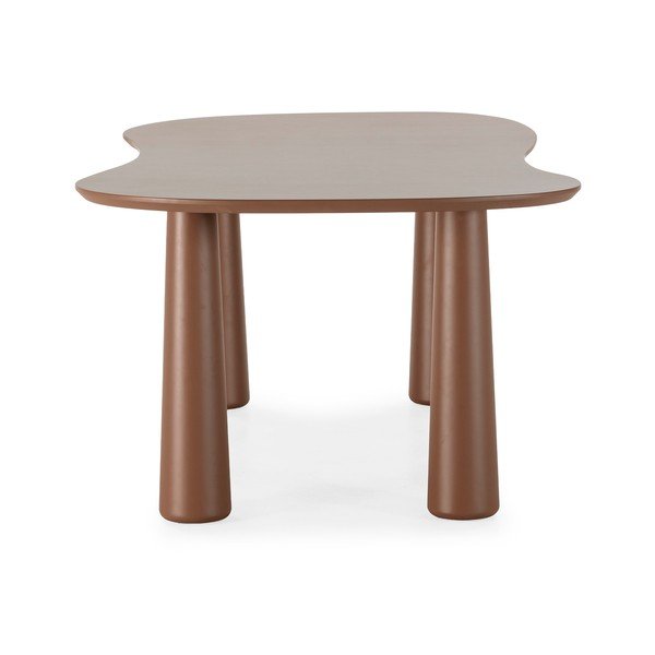 Jídelní stůl s deskou z borovicového dřeva 110x220 cm Nahia – MOME-image-3