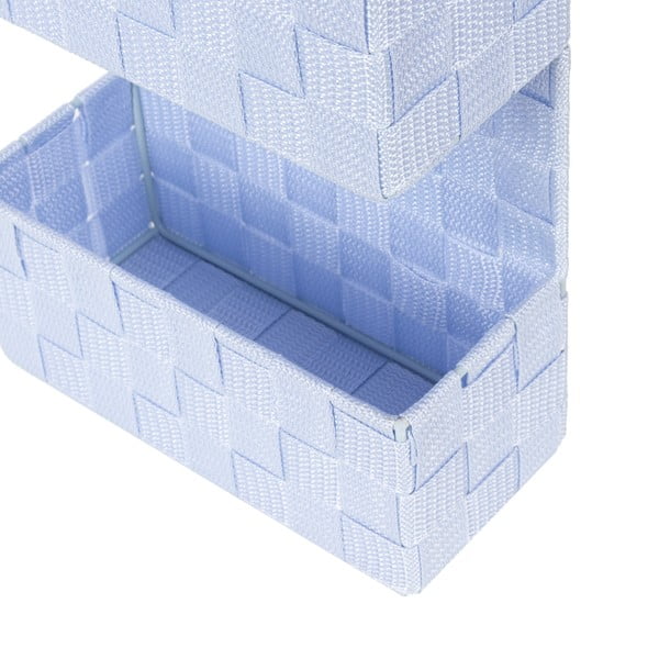 Modrý dvoupatrový závěsný košík Compactor Bristol-image-3