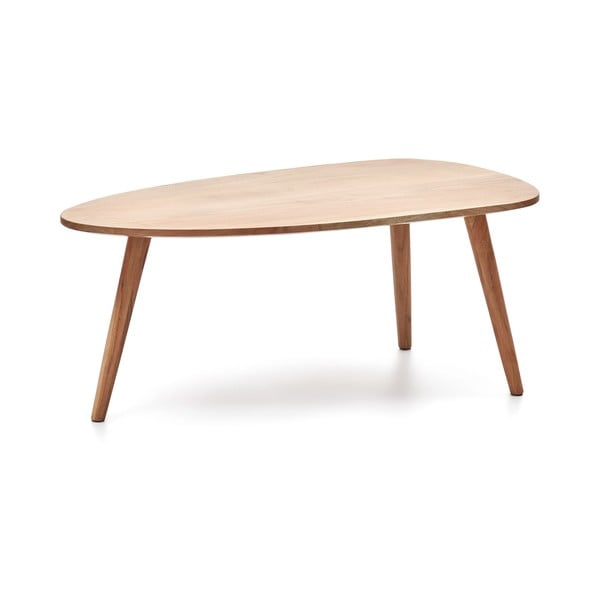 Konferenční stolek z masivu akácie v přírodní barvě 60x110 cm Eluana – Kave Home-image-2