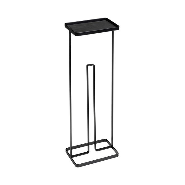 Černý stojan na toaletní papír Wenko Gissi-image-3