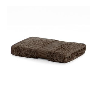 Tmavě hnědý ručník DecoKing Bamby Brown, 50 x 100 cm