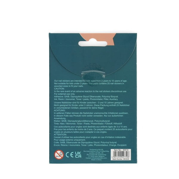 Kreativní sada Ladybird – Nail stickers – Rex London-image-3