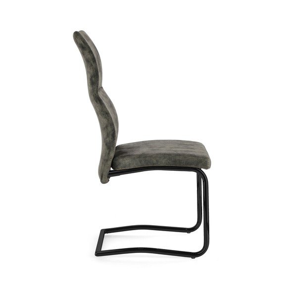 Zelená čalouněná jídelní židle Thelma – Bizzotto-image-3