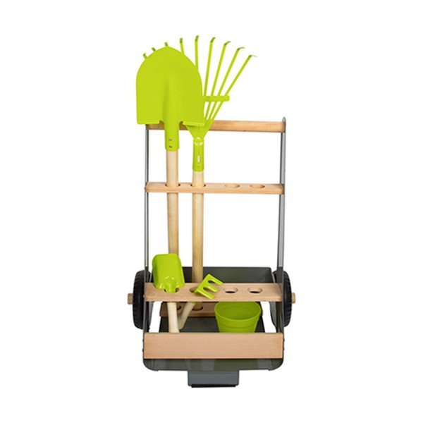 Dětský set na zahradničení Legler Trolley-image-2