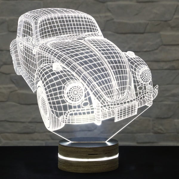 3D stolní lampa Old Car