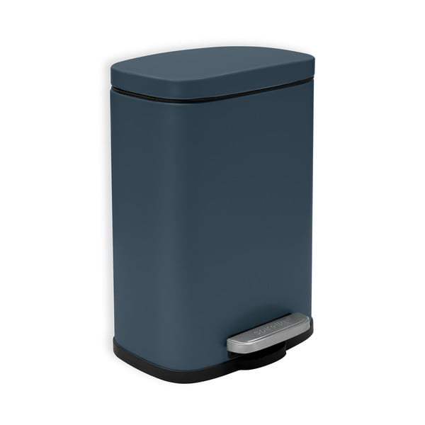 Nášlapný ocelový odpadkový koš v petrolejové barvě 5 l   Akira – Spirella