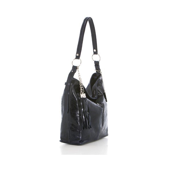 Kožená kabelka Hobo Navy-image-2
