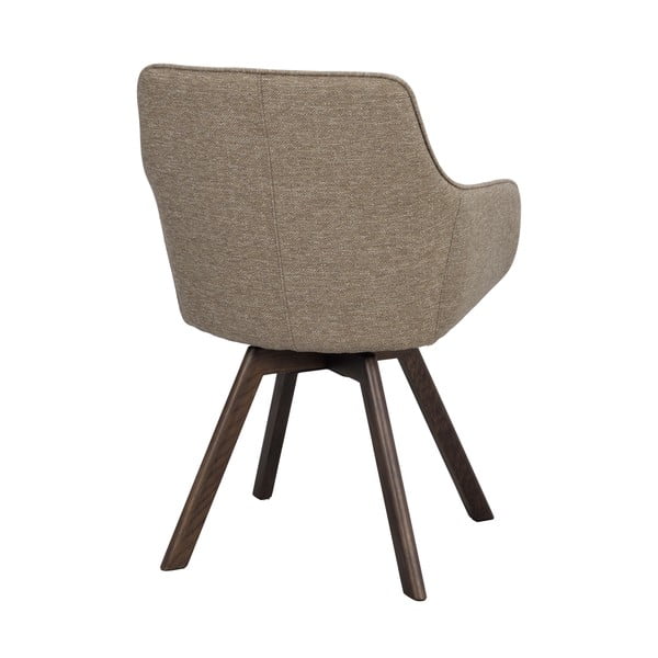 Béžová čalouněná jídelní křesla v sadě 2 ks Alison – Rowico-image-3