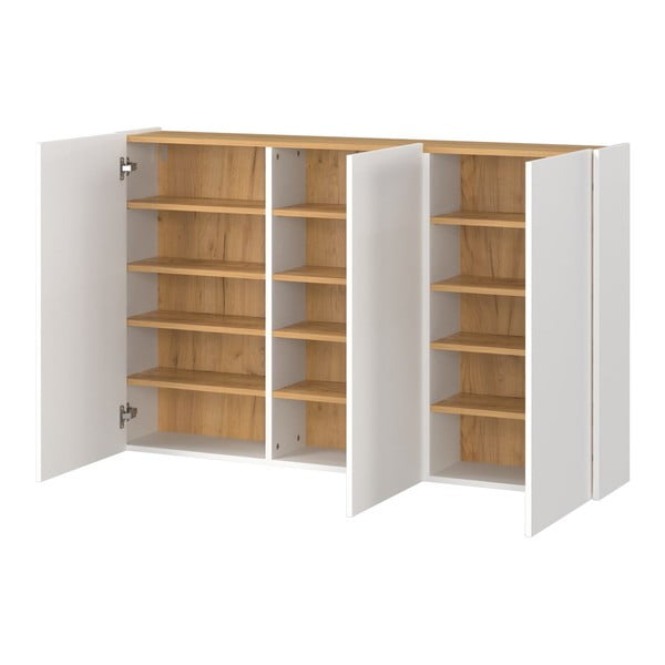 Předsíňová sestava v dekoru dubu v bílo-přírodní barvě Libbiano – Germania-image-2