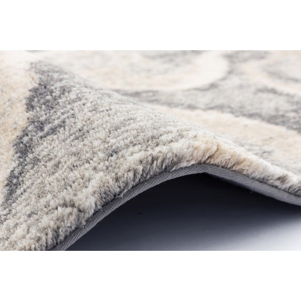 Šedý vlněný koberec 133x190 cm Ros – Agnella-image-2