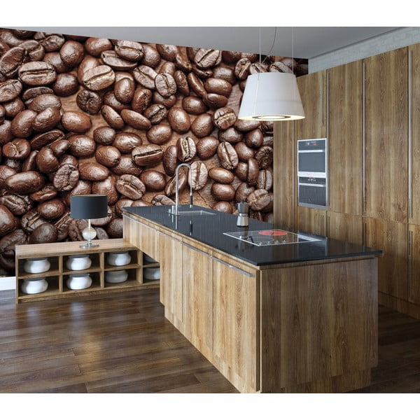 Velkoformátová tapeta Kávová zrna, 315x232 cm