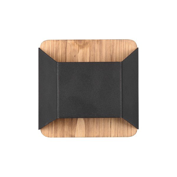 Matně černé LED stmívatelné nástěnné svítidlo Arino – Trio