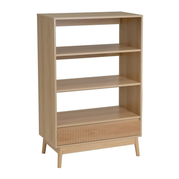 Knihovna v přírodní barvě 80x120x40 cm Naroa – Casa Selección