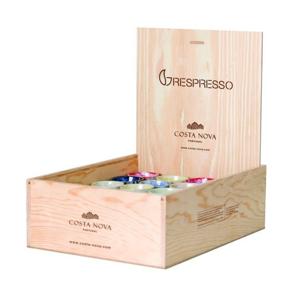 Kameninové šálky v sadě 40 ks na espresso 100 ml Grespresso – Costa Nova