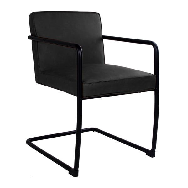 Sada 2 černých jídelních židlí House Nordic Valbo