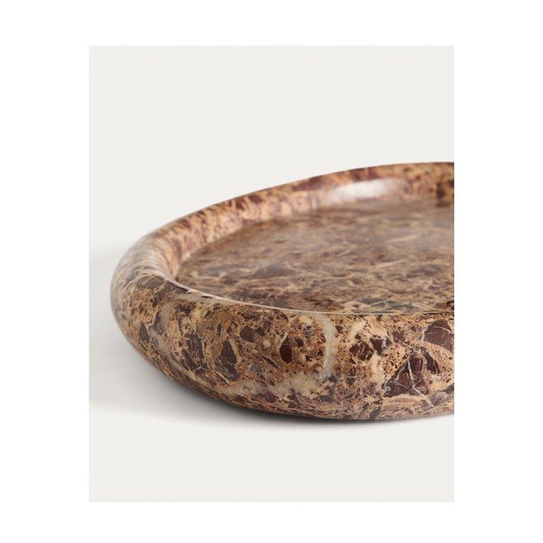Mramorový dekorační tác 28x43 cm Lenorel – Kave Home-image-2