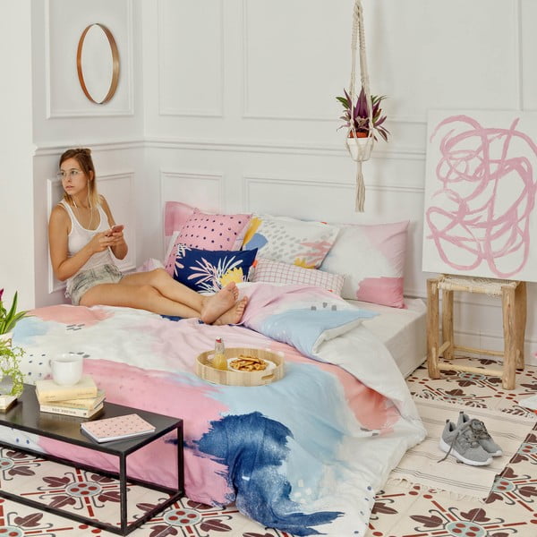 Bavlněný povlak na peřinu Blanc Tempera, 140 x 200 cm-image-4