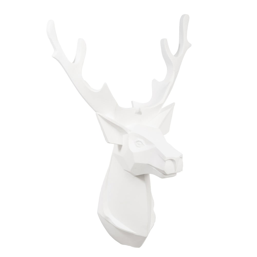 Dekorativní závěsná dekorace Reindeer, bílá