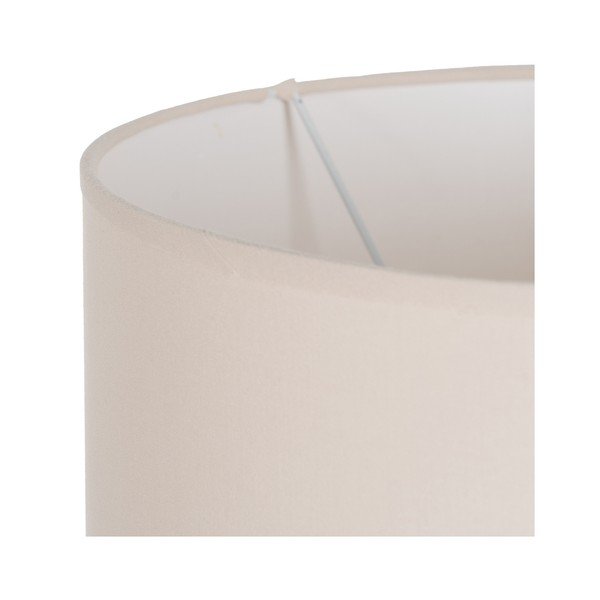 Krémová stolní lampa s textilním stínidlem (výška 67 cm) – Ixia-image-1