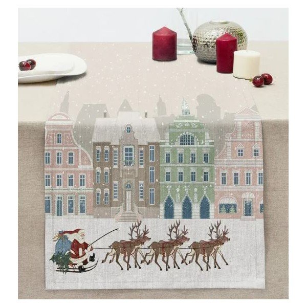 Běhoun na stůl s vánočním motivem 45x140 cm Merry Christmas – Mila Home-image-1