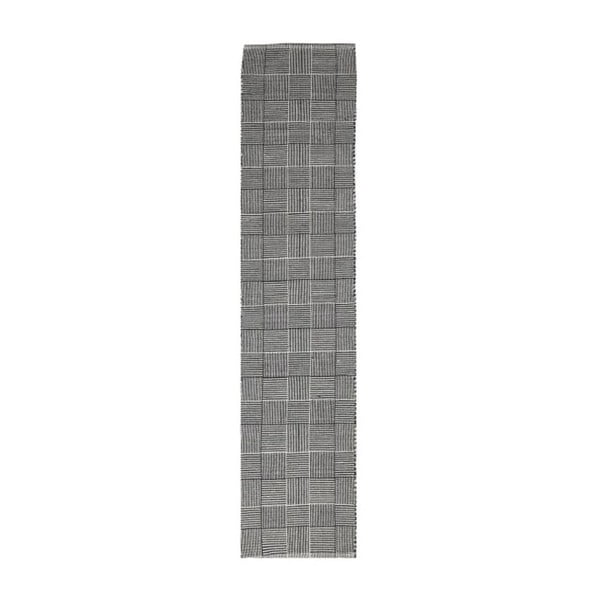 Ručně tkaný bavlněný běhoun Webtappeti Belén, 55 x 170 cm