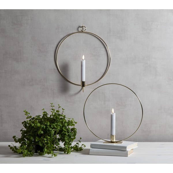 Světelná dekorace ve zlaté barvě Flamme Table – Star Trading-image-3