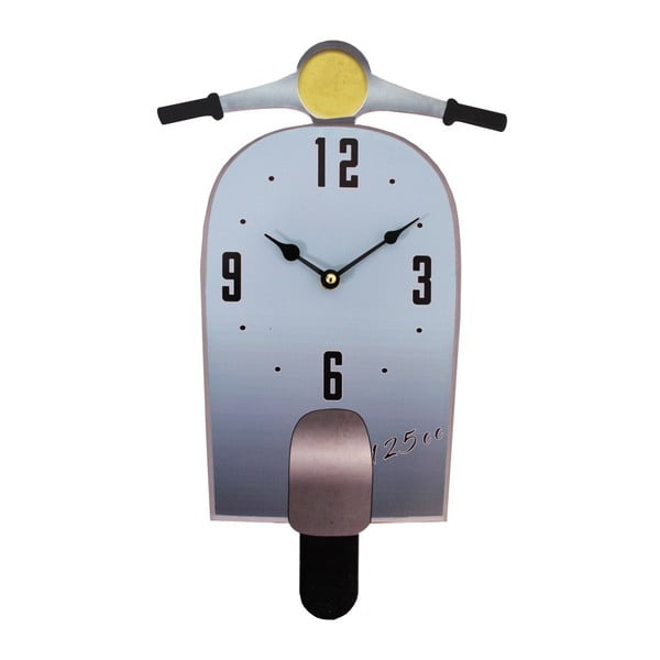 Nástěnné hodiny Antic Line Scoot Bleu