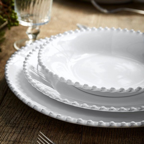 Bílý talíř z kameniny ø 34 cm Pearl – Costa Nova-image-2