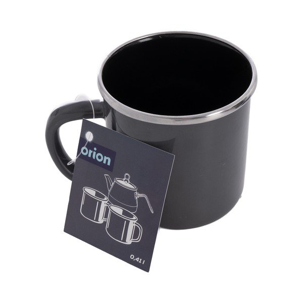 Tmavě šedý hrnek na latte 410 ml – Orion-image-2