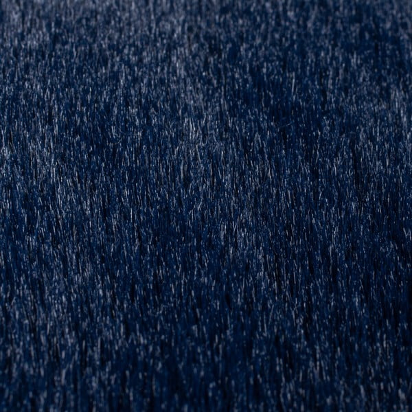 Tmavě modrá syntetická kožešina 200x290 cm Ivy Luxury Fur – Flair Rugs-image-4