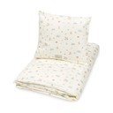Světle žluté dětské povlečení do postýlky z bio bavlny 100x140 cm Vintage Toys – Cam Cam Copenhagen