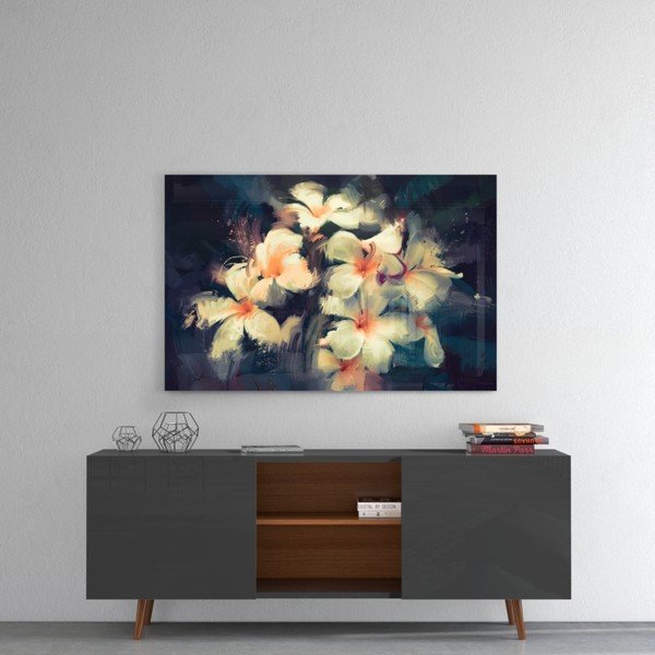 Skleněný obraz Insigne Painted Flowers-image-1