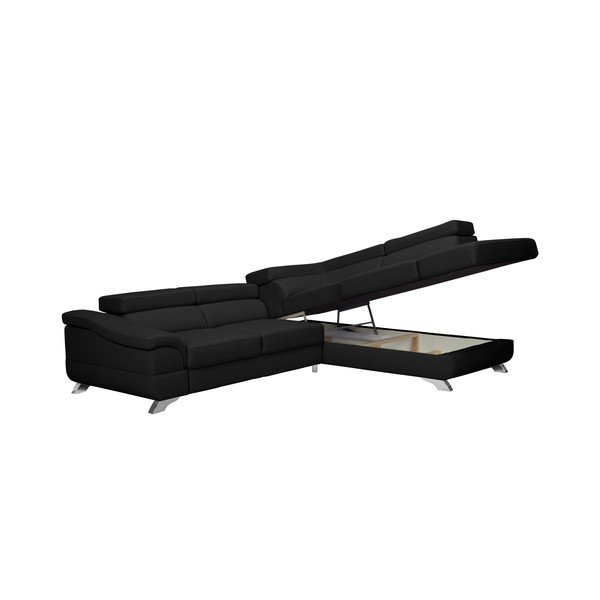 Rozkládací rohová pohovka s úložným prostorem Windsor & Co Sofas Gamma, pravý roh-image-4