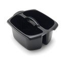 Černý dvojitý kbelík Addis Caddy