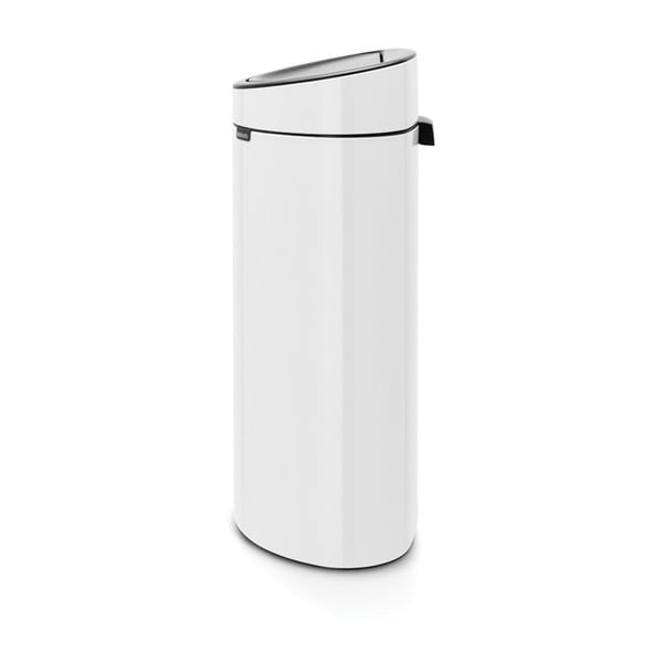 Bílý dotykový ocelový odpadkový koš 40 l Touch Bin – Brabantia-image-2