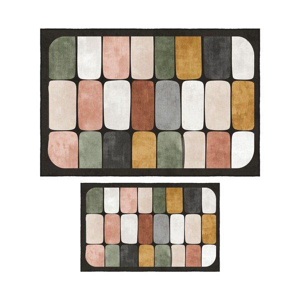 Koupelnové předložky v sadě 2 ks 60x100 cm – Foutastic