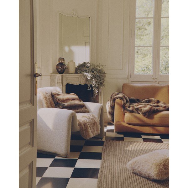 Béžový ručně tkaný koberec 164,5x235 cm Ardelia – Kave Home-image-1