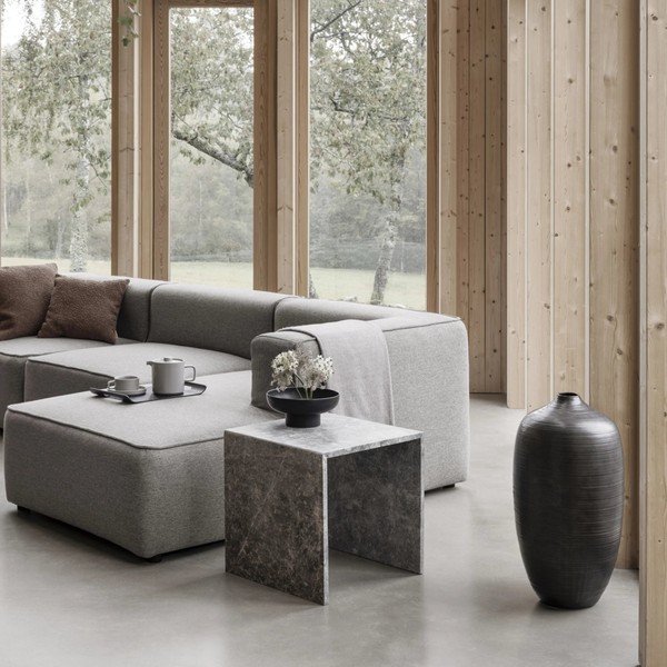 Mramorové odkládací stolky v sadě 2 ks 45x45 cm VARU – Blomus-image-1