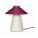 Fialovo-béžová kovová stolní lampa Chipper - Hübsch