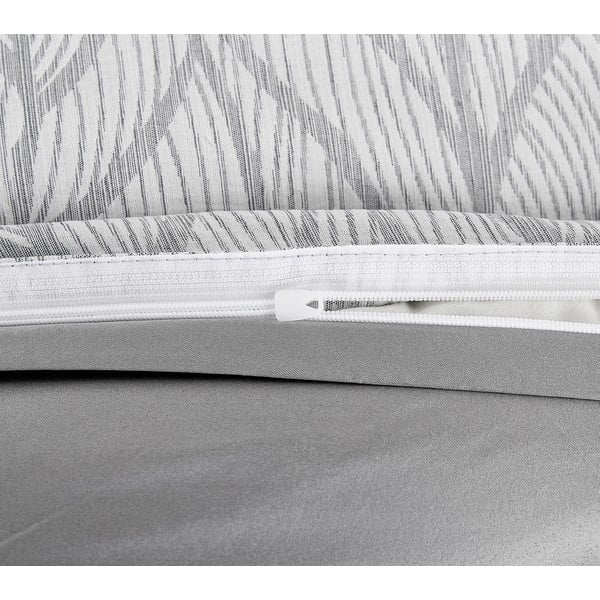 Šedé povlečení na jednolůžko z žakáru 140x200 cm Florida – My House-image-3