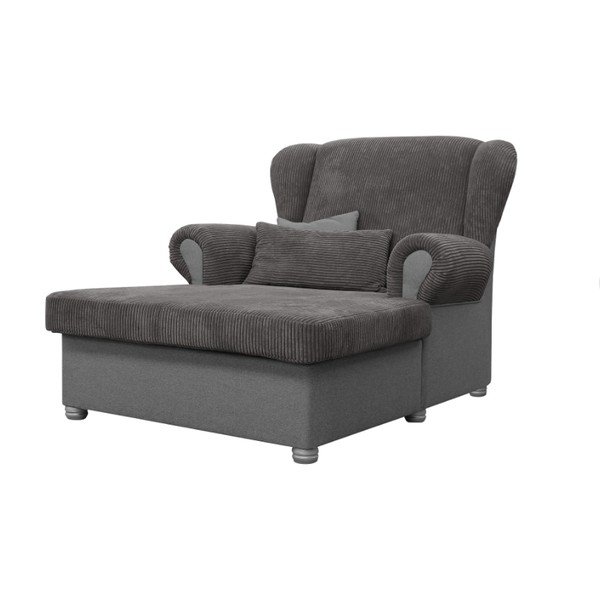 Taupe manšestrová lenoška Lord – Ropez